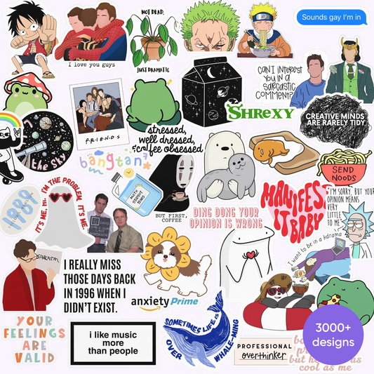 2 random stickers