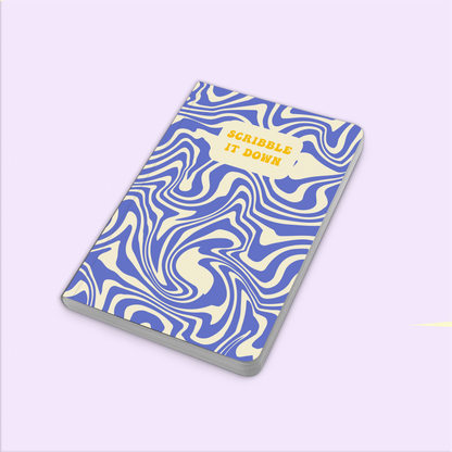 Scribble it down: blue